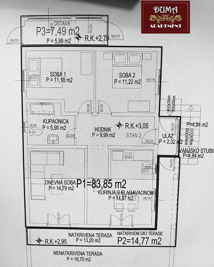 Apartment "Duma" Trogir Zewnętrze zdjęcie